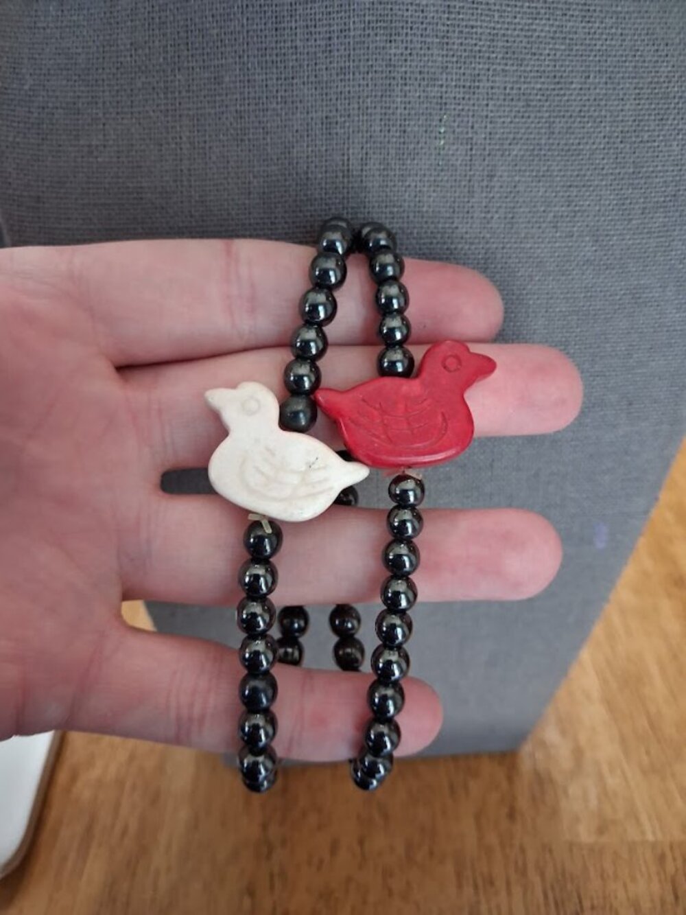 Unusual duck beaded bracelets